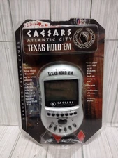 Caesars Atlantic City Texas Hold'Em 399-AC Electronic Handheld Casino Game Vinta