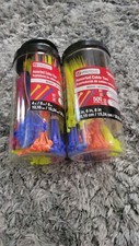 2 CT Assorted Cable Zip Ties 4/6/8in 500 ct Utilitech Type 21 & 21S  2 PACKS