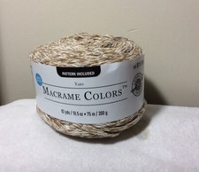 Loops  Threads Macrame Colors Yarn  Tan Marl  