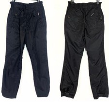 HARLEY DAVIDSON Women  s Black Nylon Riding Joggers Size 10