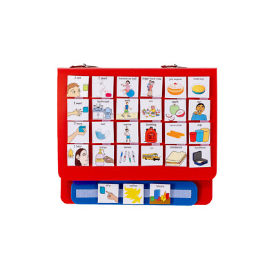 PECS Communication Book Sentence Strip - Visual Support Tool For Special Needs