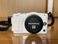 Olympus PEN E-PL6 Lens Kit,3in,17.2MP,White Excellent from JAPAN Olympus USED