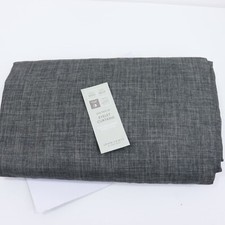 John Lewis Textured Weave Blackout Eyelet Curtains Steel W167 x Drop 182cm