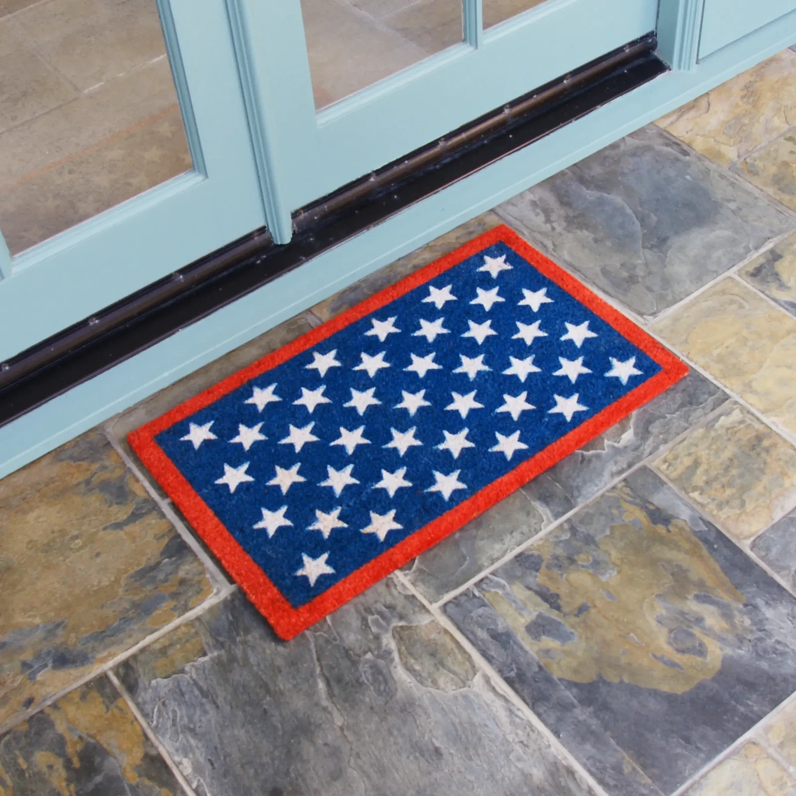 Rubber-Cal American Flag Doormat - Thumbnail 3