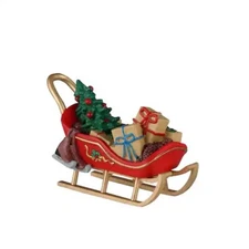 Lemax Christmas Village Accessory VINTAGE  VICTORIAN SLEIGH Filled with Presents
