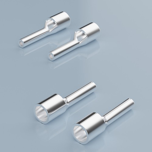 Monosaudio Reines Silber Y Lautsprecher U-Spaten Stecker Kabel Verkabelung Massekabel Stecker - Bild 7 von 23