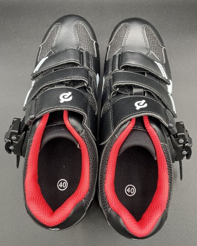 Peloton Cycling Shoes w/ Cleats Black PL-SH-B-40 US Men's Size 7 Women’s Size 9 - Picture 12 of 19
