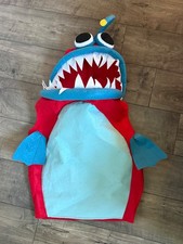 Pottery Barn Angler Fish Costume New 7-8