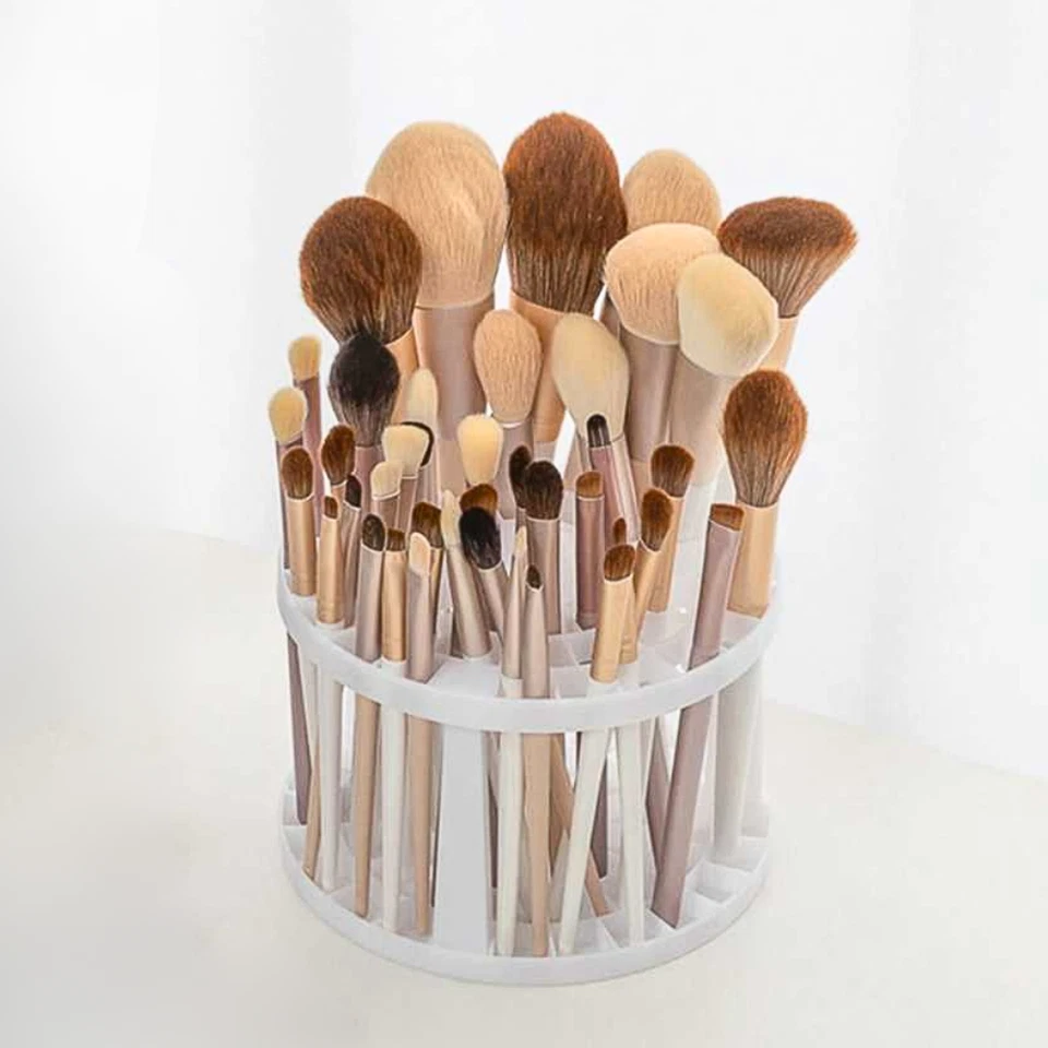 Organizzatore Trucchi Cosmetici Porta Pennelli e Matite Make Up Box Organizer Dm - Immagine 3 di 4