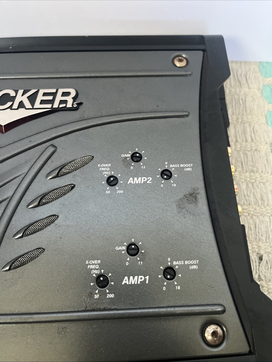 Kicker ZX350.4 4-Channel Car Amp for sale online | eBay