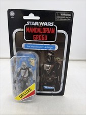 Star Wars The Vintage Collection 3.75  Figure Deluxe Mandalorian & Grogu VC395