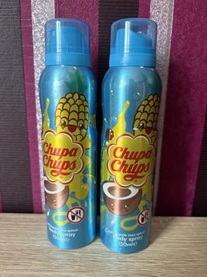  2x Chupa Chups Body Spray  Ananas Coco Splash NEU OVP, 300ml Limited Edition