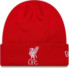 Liverpool Football Club New Era Youth Core Logo Cuff Knit Beanie Hat Red