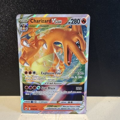 Pokémon Charizard VSTAR Ultra Rare Brilliant Stars 019/159 Holo 2022 11