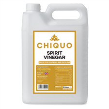 Chiquo White Spirit Vinegar, 5 Litre - Multi-use - Cooking / Cleaning / Pickling 1.40 per litre