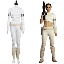 Star Wars Padme Amidala Cosplay Costume Outfits Halloween Wonmen Tights Suits