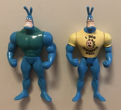 I Dig Dinosaur Neil Tick Talkers & Bounding Tick Action Figures (Bandai)