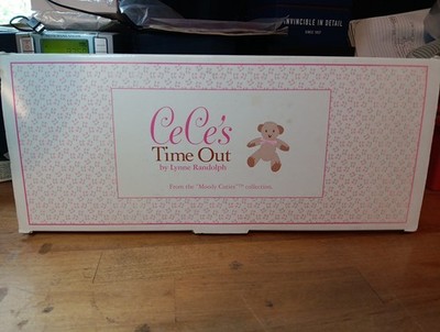RARE VINTAGE Cece's Time Out Porcelain Doll Sign By Lynne Randolph NEW ORIG. BOX