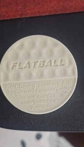 The Original Flatball - Golf Swing Training Aid - 6 pack - Made in USA!