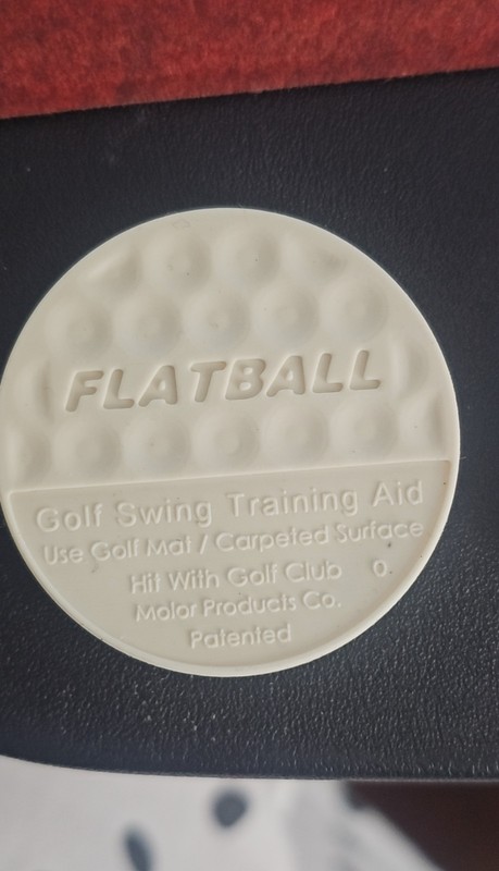 The Original Flatball - Golf Swing Training Aid - 6 pack - Made in USA!