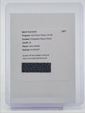 JULIUS RANDLE 2024-25 MOSAIC PICTOGRAPHS MOSAIC CHOICE AUTO Q3562