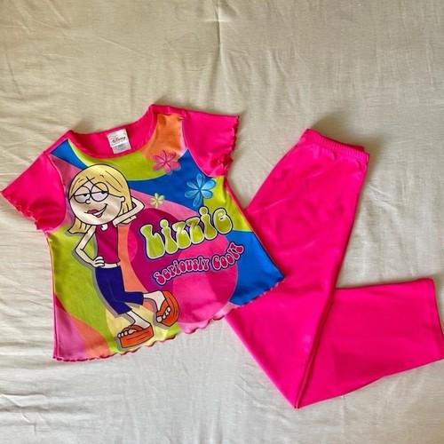 Y2K Disney Store Lizzie McGuire Youth Girls Capri Pant Set 