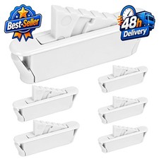 Window Sash Vent Stops 1714, 6-Pack Nylon for Vinyl Windows