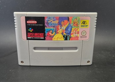 Beauty And The Beast - SNES Super Nintendo Spiel - Modul - #225