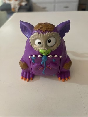 2019 Crate Creatures, Barf Buddies, Skitter figure, purple, Wonderland Collect