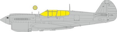 EDUARD EX1089 1/48 P-40E TFace Canopy MASK Set MASK for EDUARD