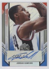 2021 Leaf Metal Red White & Blue Rainbow 3/10 Jordan Hawkins #BA-JH3 Auto 07zl
