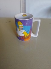 The Simpsons Slam Dunk Homer Simpson Mug 20th Century Fox 2002 Vintage VGC Rare