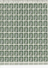 Stamp Germany Mi 784 Sc 509 Sheet 1941 WWII Third Reich Adolf Hitler MNH F