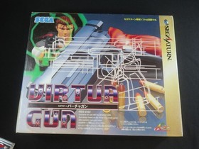 Sega Saturn Virtua gun SS gun controller cop 2 Japan game games boxed tested