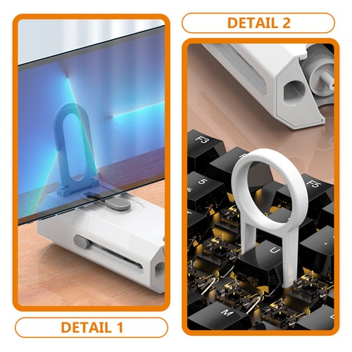 Cleaning Kit Portable Keyboard Multifunctional Earphone Cleaner Brush Mini - 第 4/12 張圖片