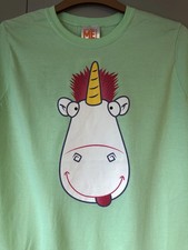 Ich – Einfach unverbesserlich Minions Einhorn-T-Shirt. Größe M