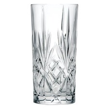 RCR Melodia Set da 6 Bicchieri Long Drink in Vetro da 36 Cl