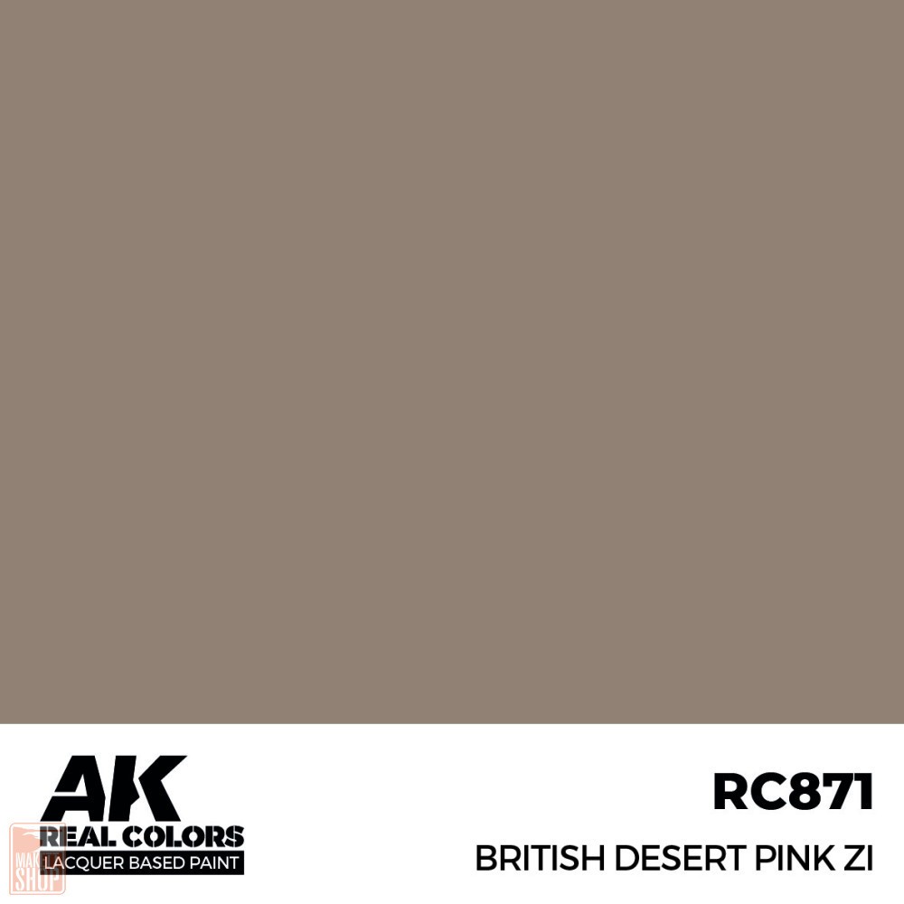 AK Interactive RC871 - British Desert Pink ZI 17 Ml. - New
