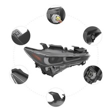 For 2022-2023 Mazda CX-5 Full LED Headlight Headlamp w/AFS Right Passenger Side