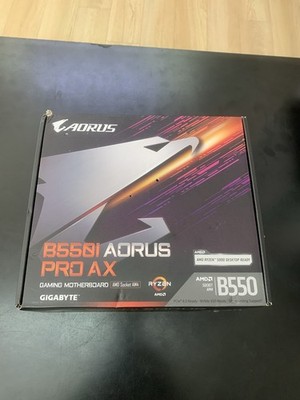 GIGABYTE B550I AORUS PRO AX Hauptplatine, Sockel AM4, AMD
