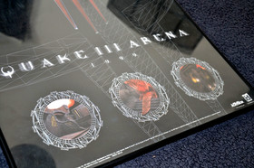 QUAKE III Arena - Promotional B2 Poster - PC Dreamcast Japan 2000 - RARE