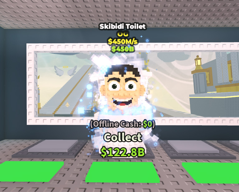 OG SKIBIDI TOILET 450M/S HIPER RARO ✅- Steal A Brainrot - JUEGO OFICIAL