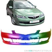 Mazda 6 GG GY Stoßstange vorne BJ 06/2005-2007 ohne SRA & ohne PDC LACKIERT