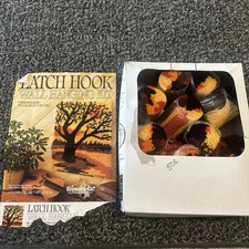 Wonder Art 4712 Autumn TWILIGHT Latch Hook Rug Wall Hanging Kit Orange Brown