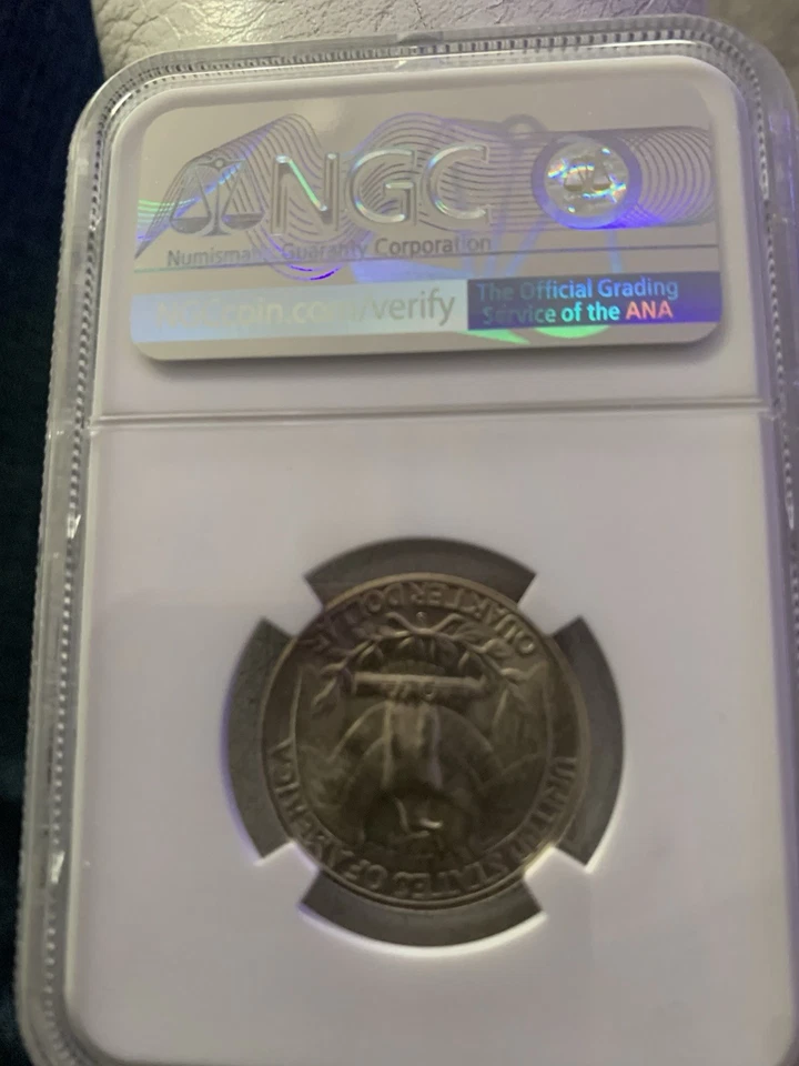 1946 s Washington Quarter MS63 NGC - Image 2 of 2