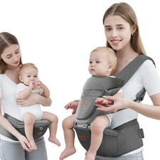 Baby Carrier with Hip Seat, Baby Carrier Newborn to , 6-in-1 Ways to Carry, A...