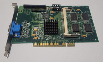 Creative Labs Graphics Blaster Exxtreme PCI - Permedia2 - 4MB - Retro Vintage