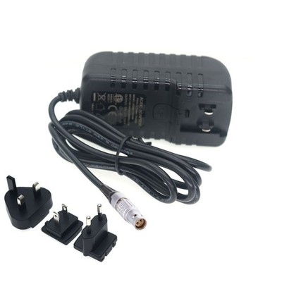 AC DC Power Supply Adapter for RED Komodo 6K Camera, 2 Pin Female 12V 3A