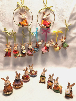 2026 NEU Goebel Hase Osterhase Hängehasen Osterstrauß Minihasen   Ei Eierschale
