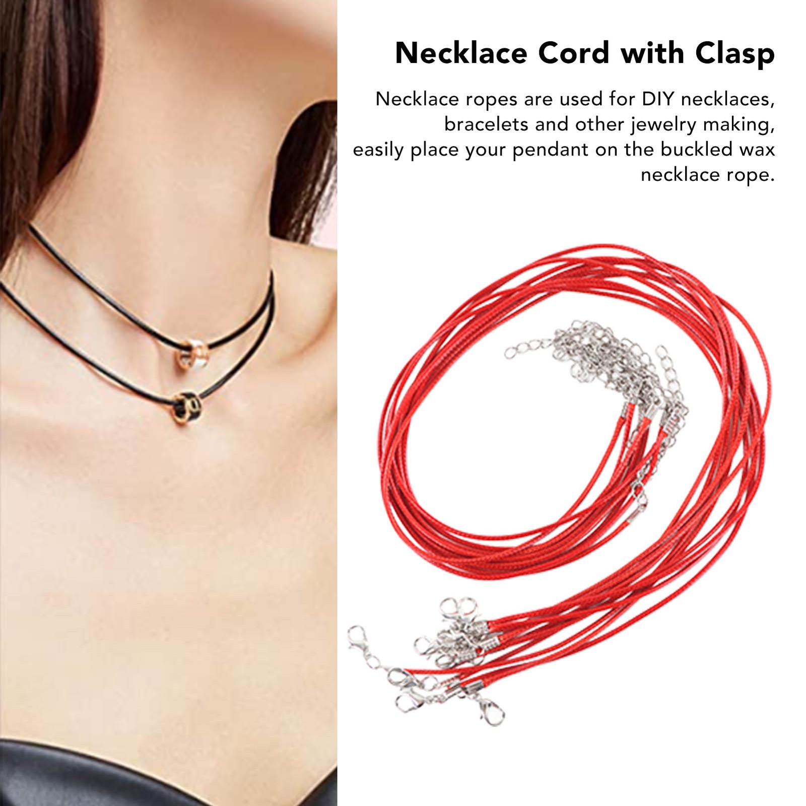 200pcs Waxed Necklace Cord For DIY Jewelry Making Recommended